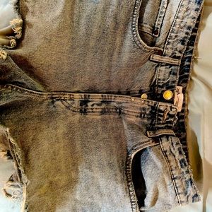 Zara denim shorts